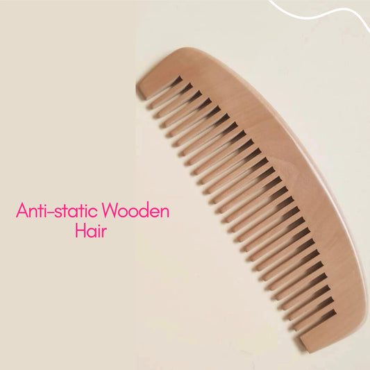Anti-static Wooden Hair